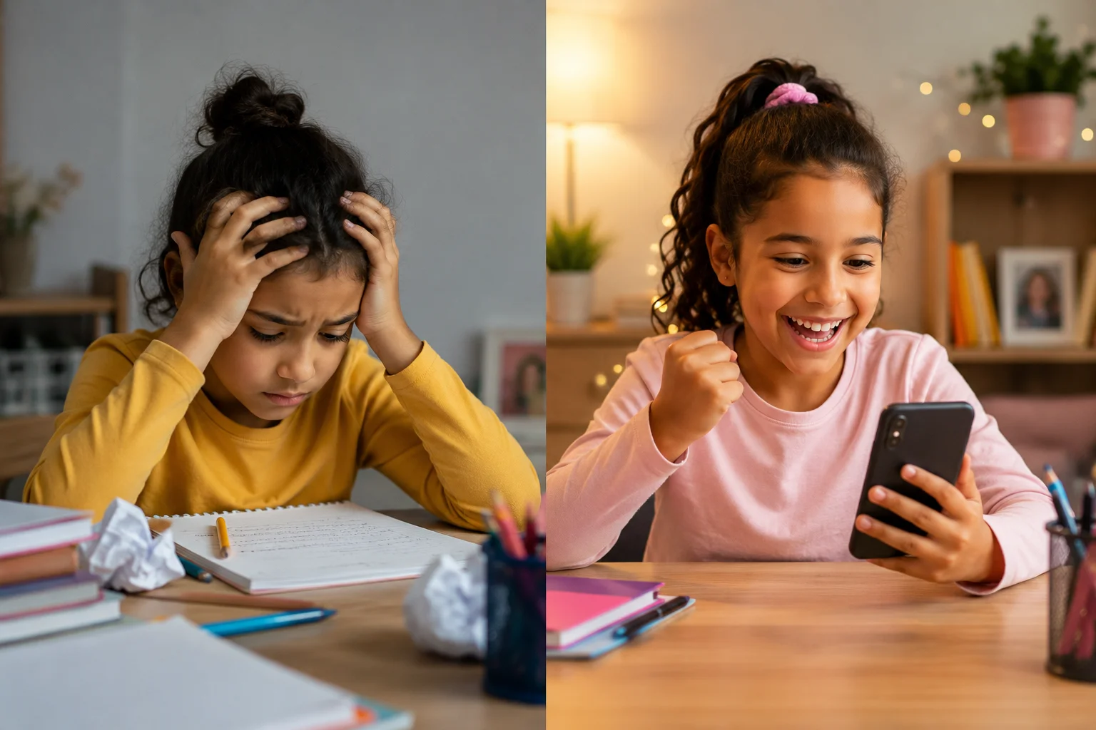 L'enfant apprend l'orthographe en s'amusant