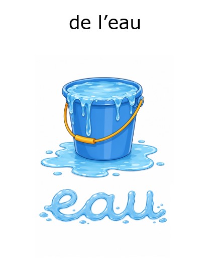 orthographe du nom eau