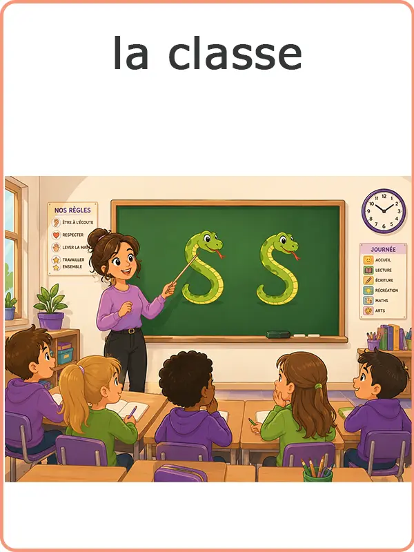 illustration de classe