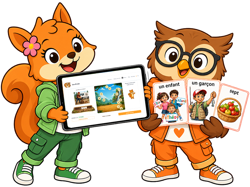 Mascotte Lou & Léo
